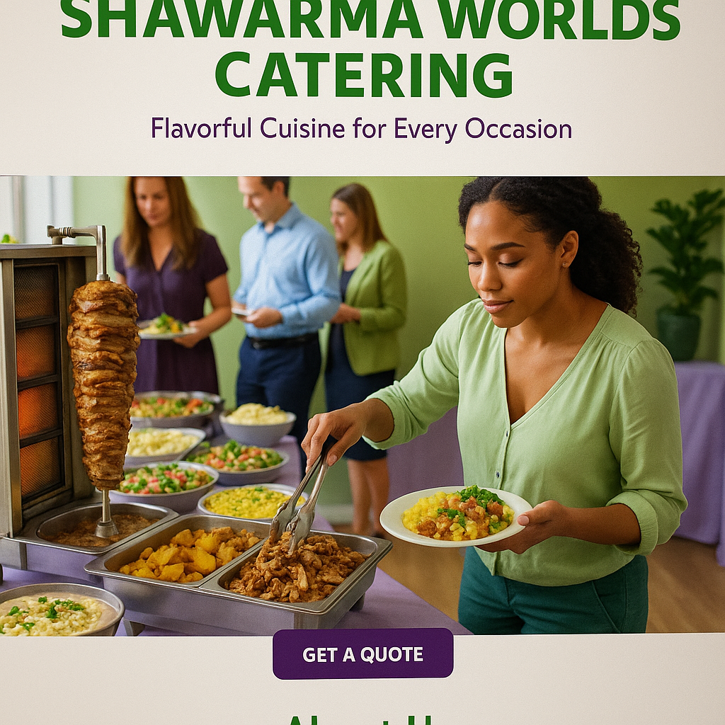 Shawarma buffet